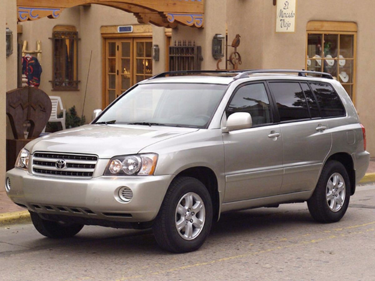 2002 toyota highlander used engine #1