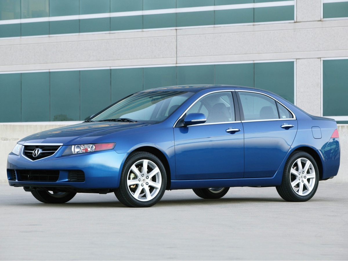 2005 Acura TSX 4dr Sdn AT CD player Bumpers: body-color