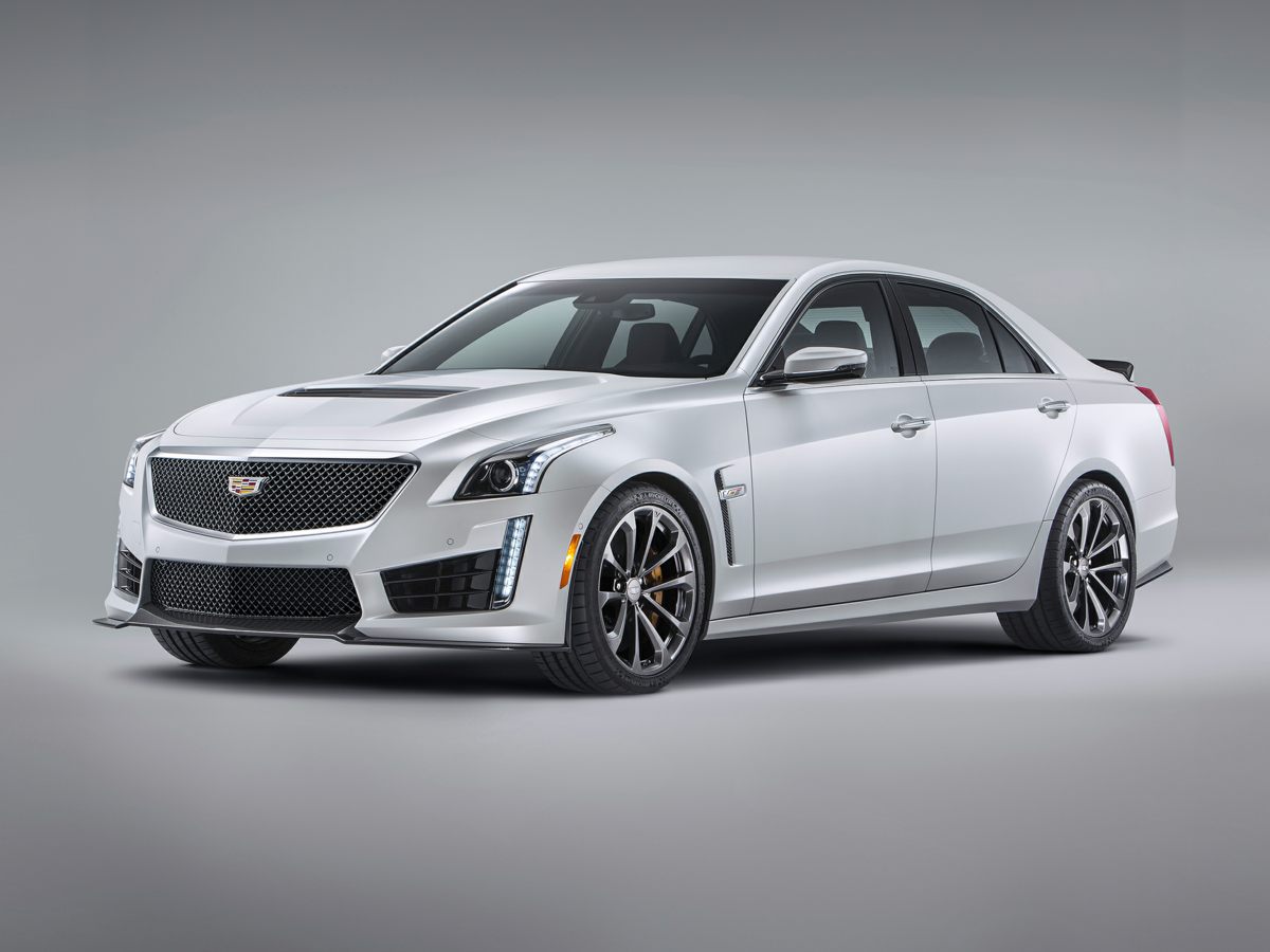 2018 Cadillac CTS-V Base WHITE Auto High-beam Headlights