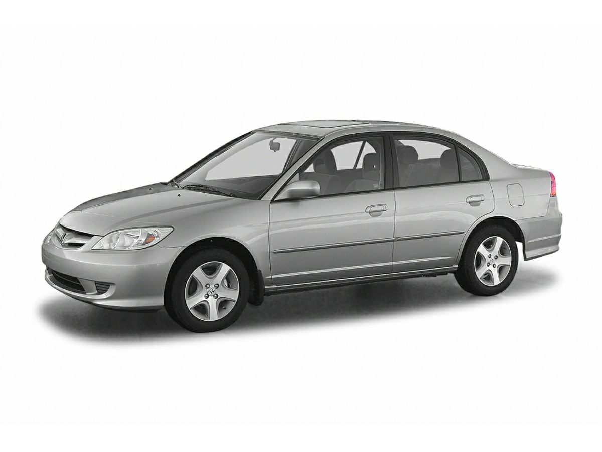 2004 Honda Civic EX Sedan Front-Wheel Drive 4-Speed Automatic Overdrive