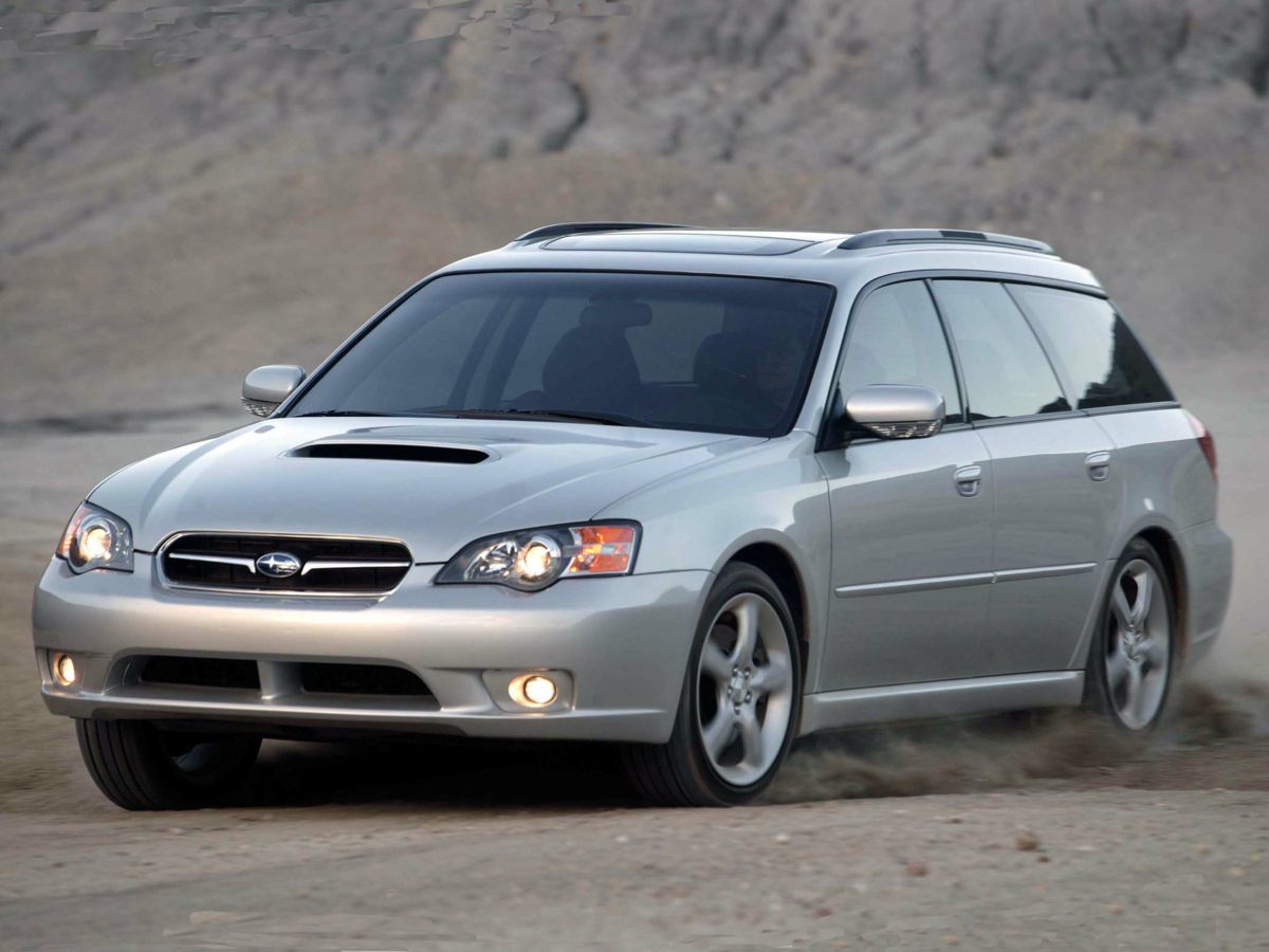 Blue 2005 Subaru Legacy 2.5i Wagon AWD Wagon All-Wheel Drive