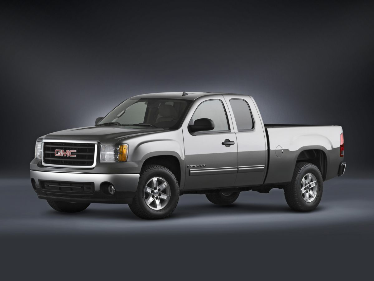Steel Gray Metallic 2009 GMC Sierra 1500 SL Crew Cab Pickup Truck 4X2 4-Speed Automatic Overdrive