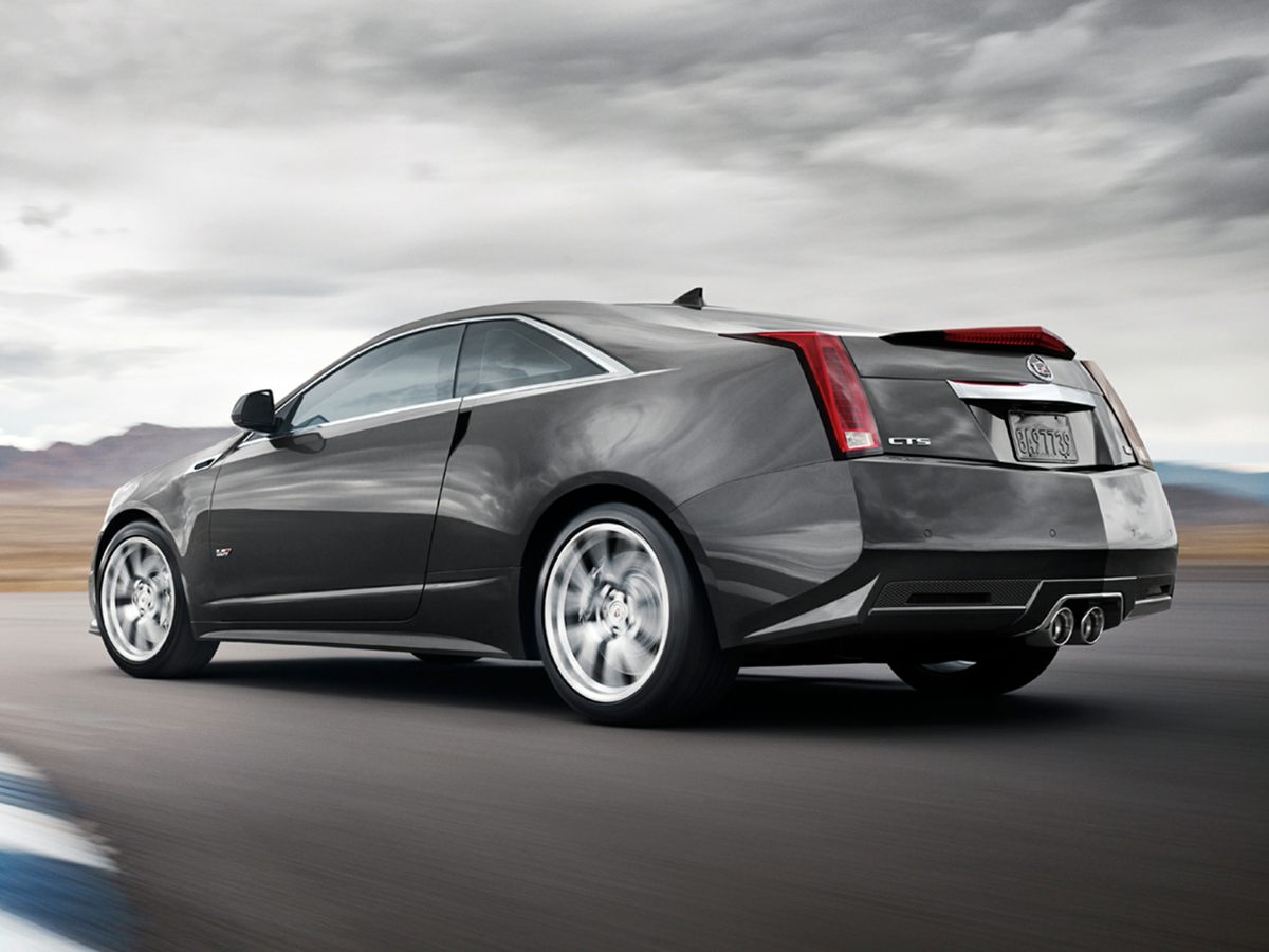 Black Diamond Tricoat 2013 Cadillac CTS-V Coupe RWD Coupe Rear-Wheel Drive 6-Speed Automatic
