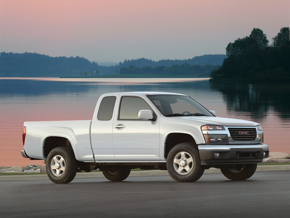 Red Orange Metallic 2012 GMC Canyon SLE2 Ext. Cab 4WD Pickup Truck Four-Wheel Drive 4-Speed Automatic Overdrive