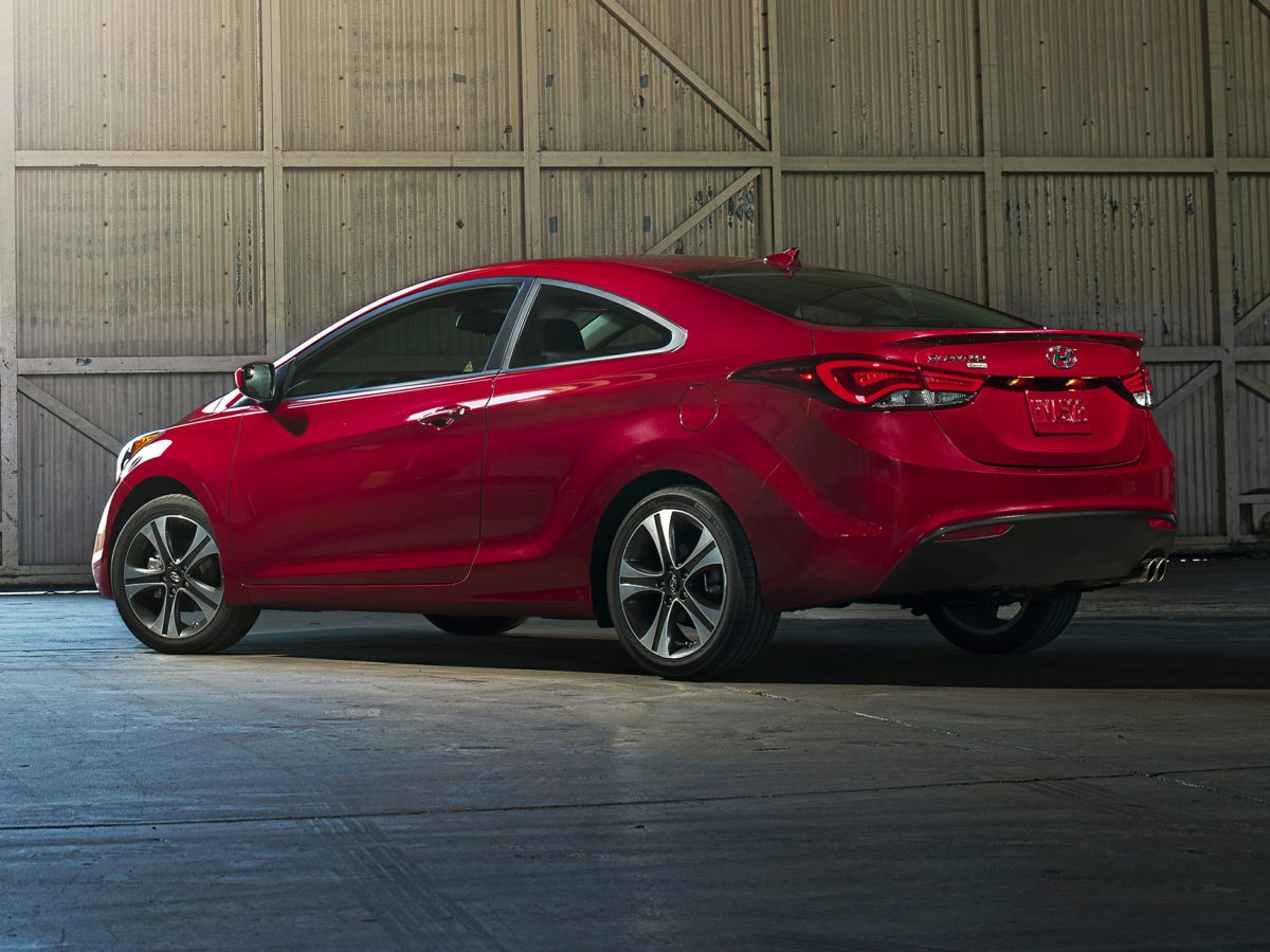 Titanium Gray Metallic 2014 Hyundai Elantra Coupe FWD Coupe Front-Wheel Drive 6-Speed Automatic