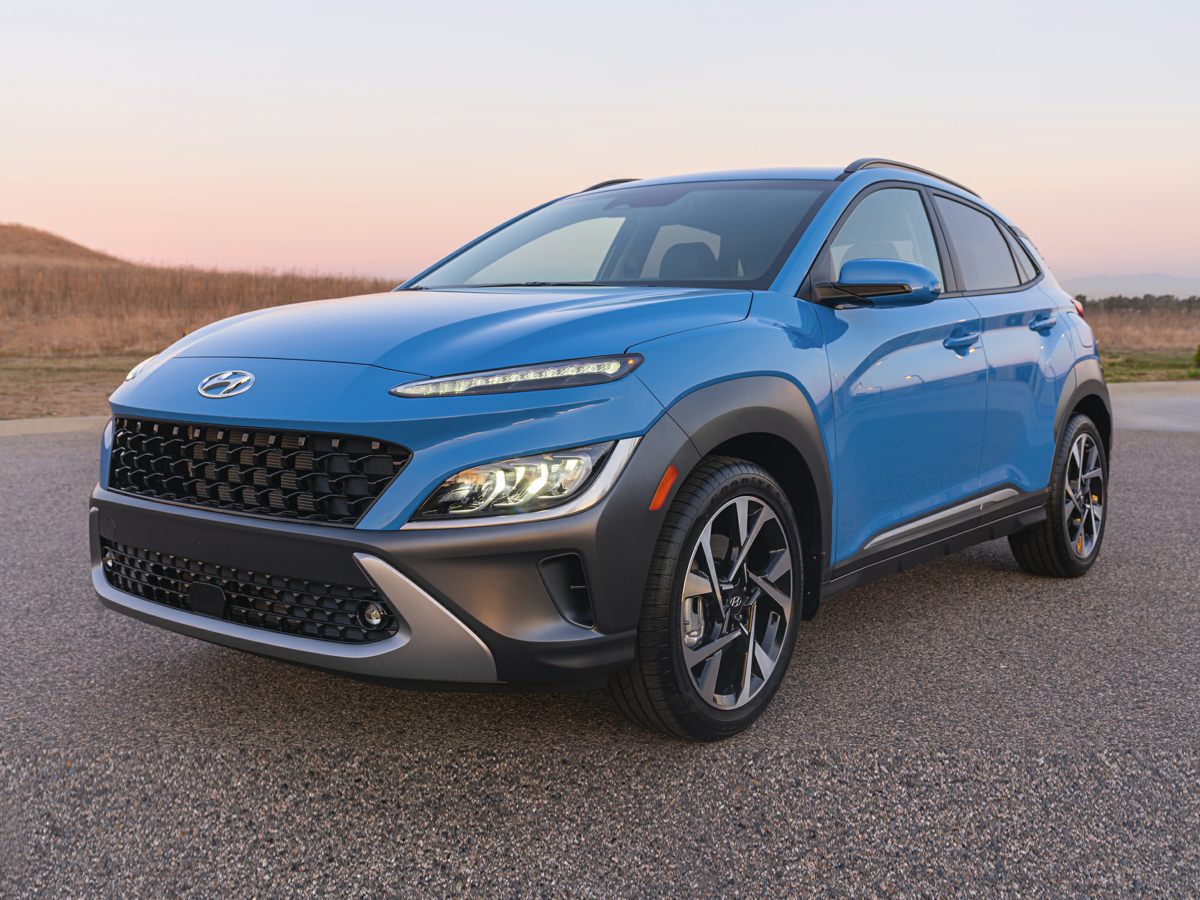 Blue Wave 2022 Hyundai Kona SEL AWD SUV / Crossover All-Wheel Drive Continuously Variable Transmission