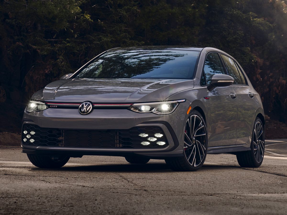Reflex Silver Metallic 2022 Volkswagen Golf GTI 2.0T SE FWD Hatchback Front-Wheel Drive 6-Speed Manual