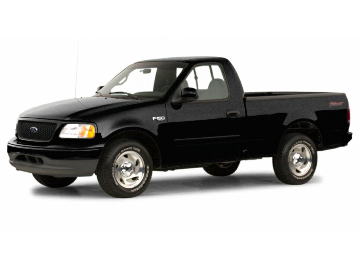White 2000 Ford F-150 Pickup Truck
