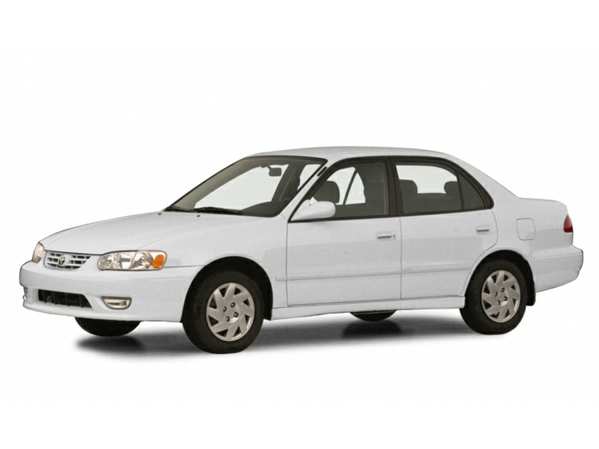 Silver 2001 Toyota Corolla CE Sedan Front-Wheel Drive