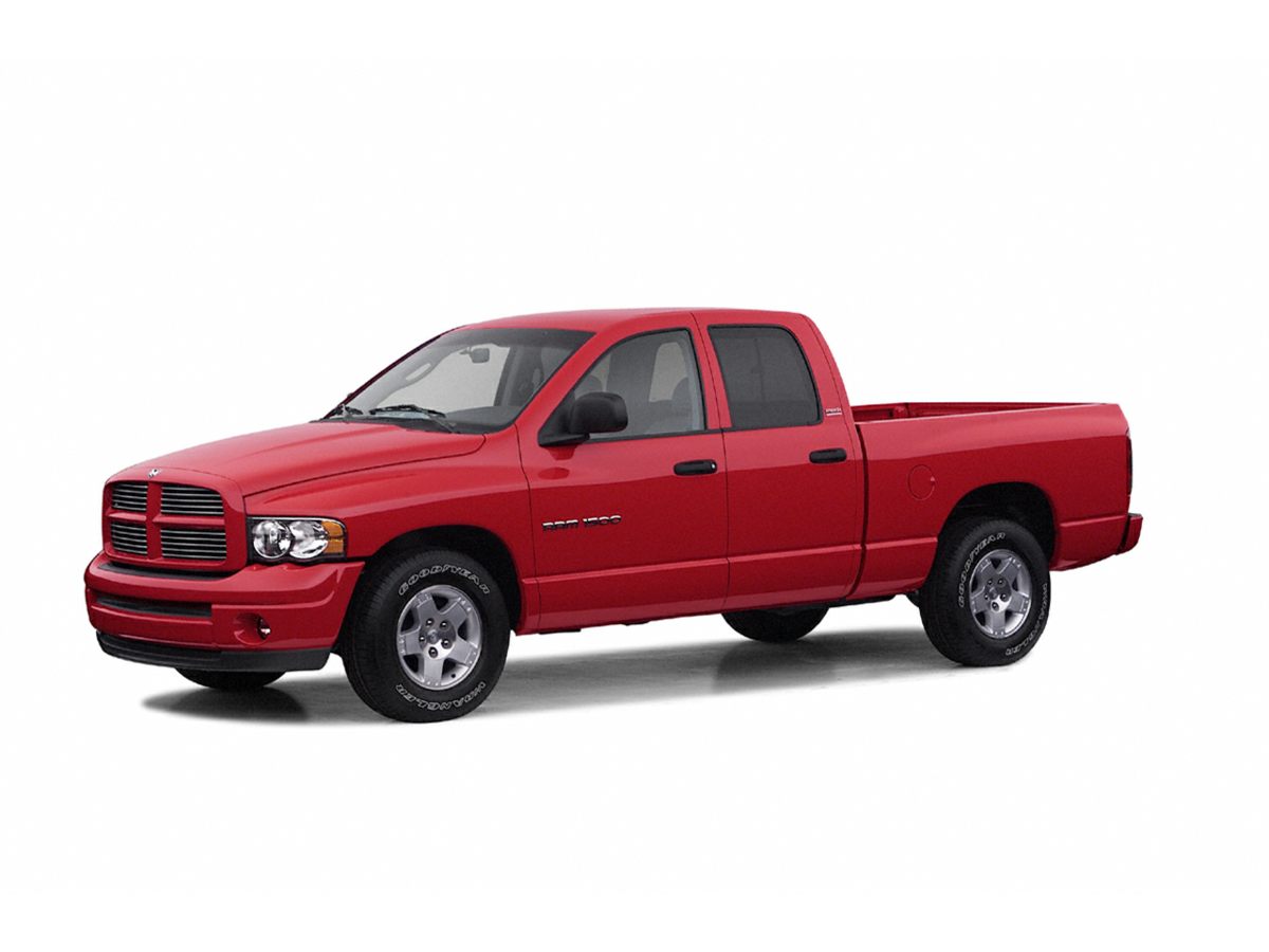 Red (Burgundy) 2003 Dodge RAM 1500 Pickup Truck 4-Speed Automatic