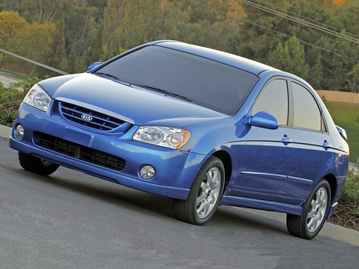 2005 Kia Spectra Sedan 4-Speed Automatic Overdrive