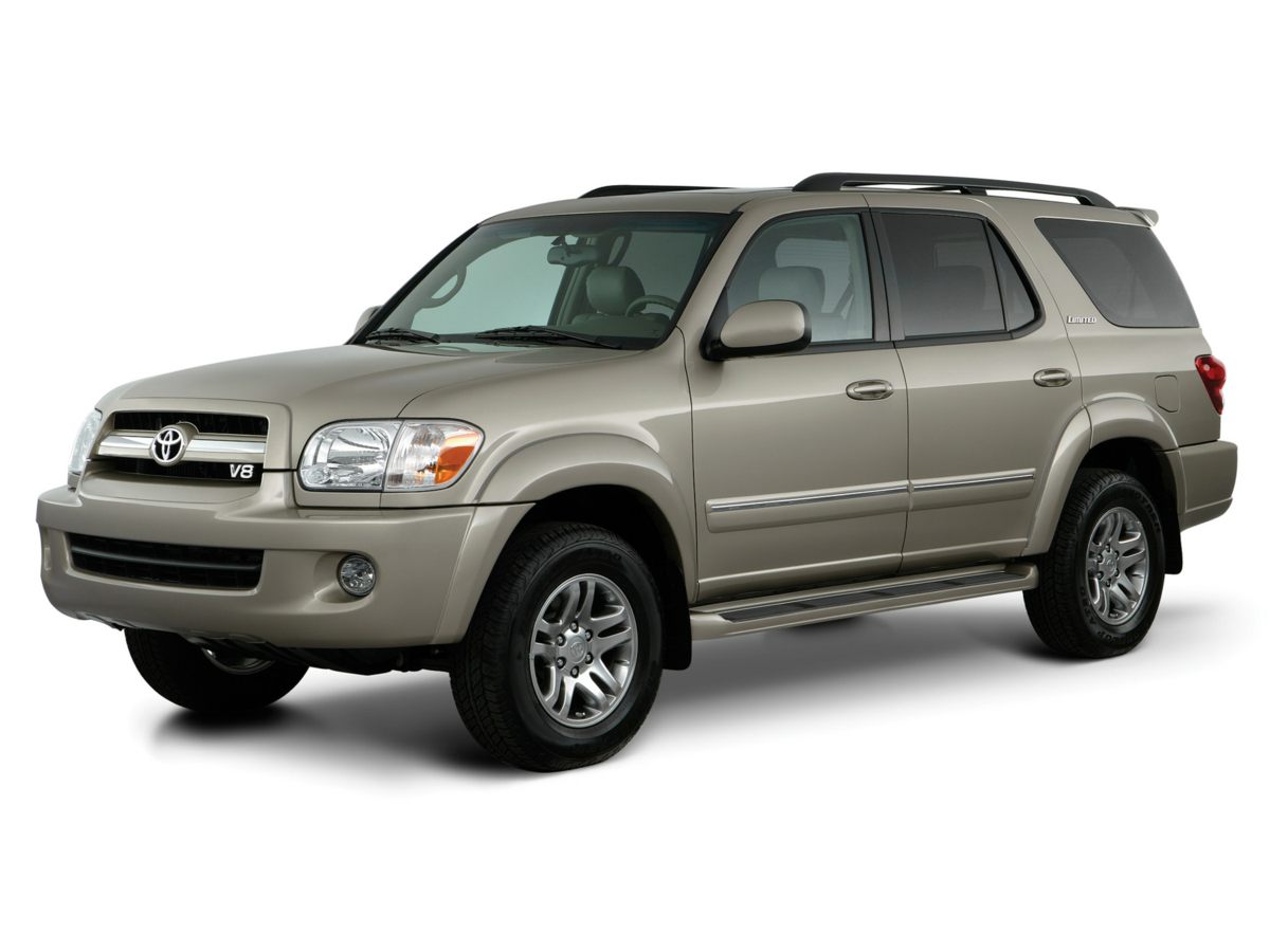 Blue 2005 Toyota Sequoia Limited SUV / Crossover Rear-Wheel Drive 5-Speed Automatic Overdrive