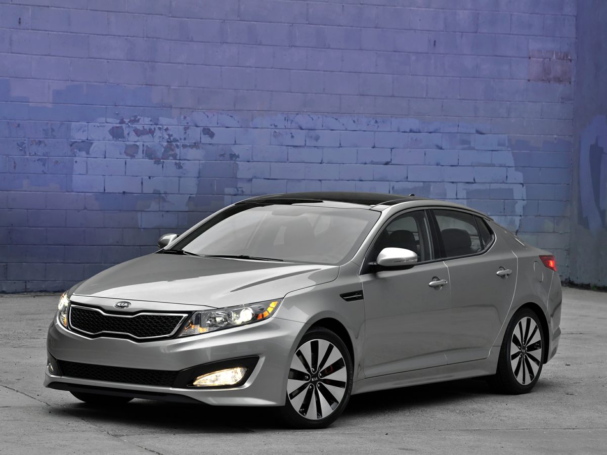 Ebony Black 2011 Kia Optima EX Sedan Front-Wheel Drive 6-Speed Automatic