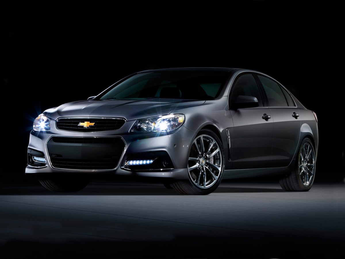 Perfect Blue Metallic 2015 Chevrolet SS RWD Sedan Rear-Wheel Drive 6-Speed Manual