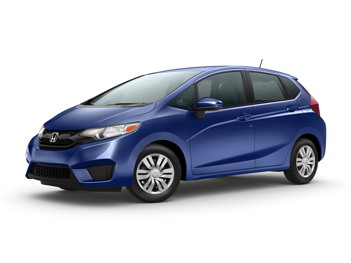 Blue 2017 Honda Fit LX Hatchback Front-Wheel Drive Continuously Variable Transmission