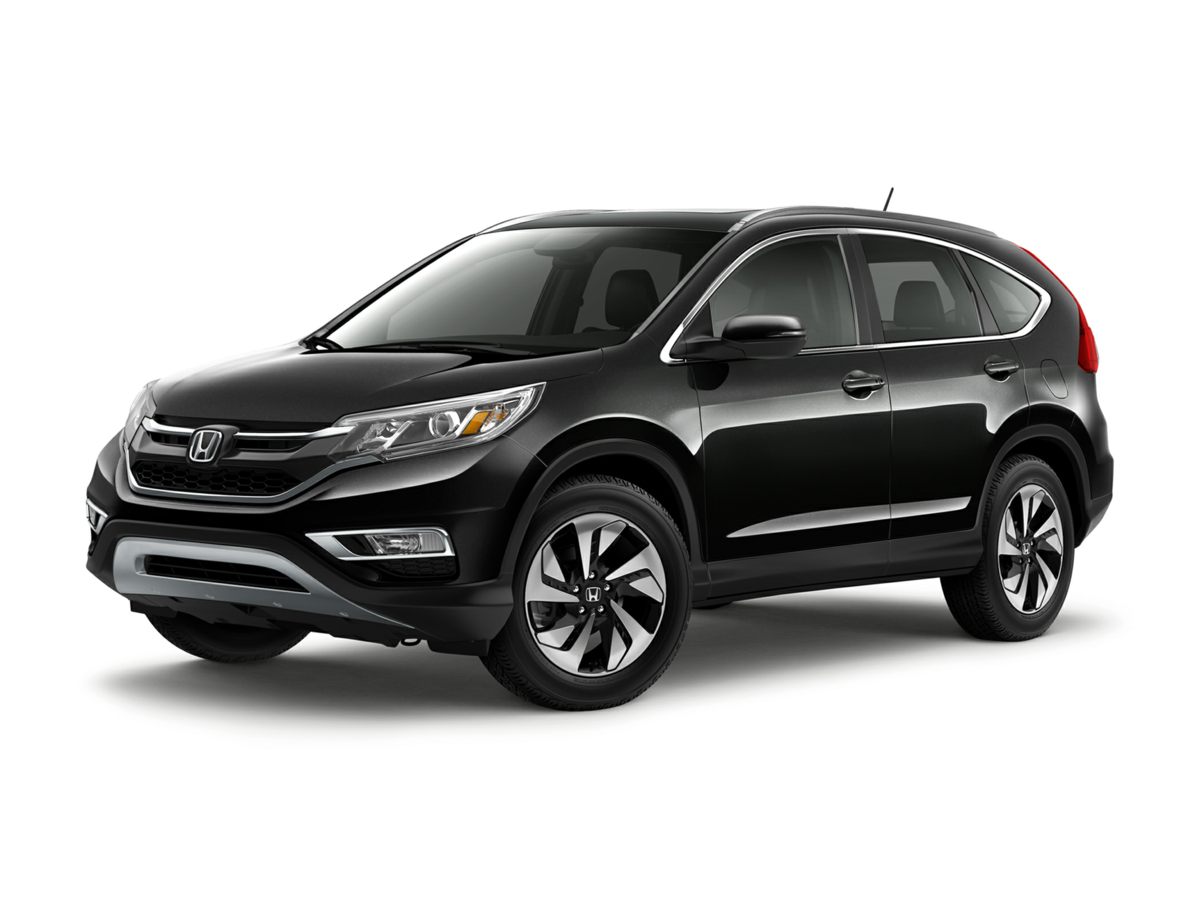 White 2015 Honda CR-V Touring AWD SUV / Crossover All-Wheel Drive Continuously Variable Transmission