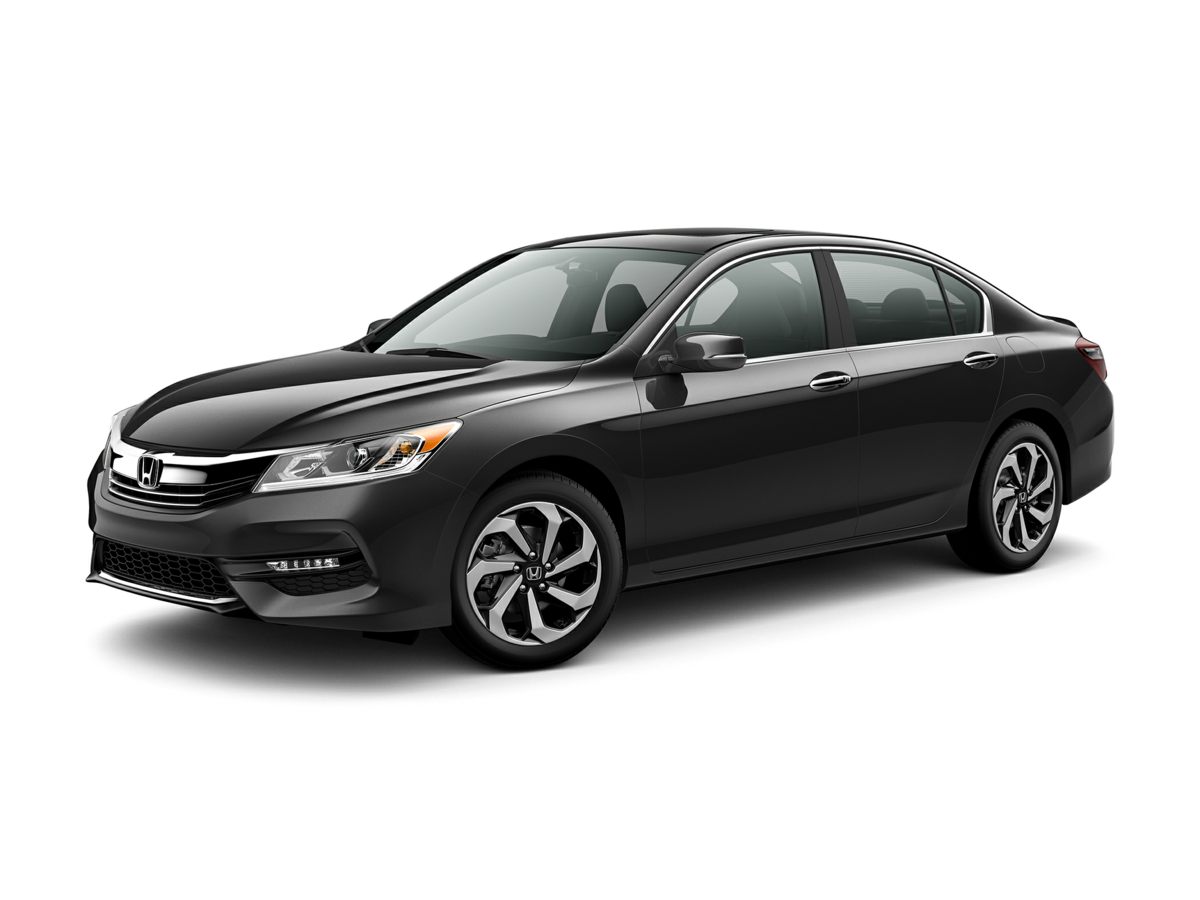Black 2016 Honda Accord EX Sedan Front-Wheel Drive Continuously Variable Transmission