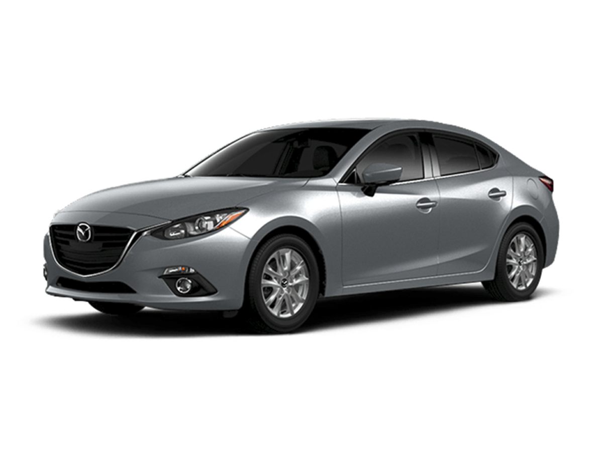 Liquid Silver Metallic 2016 Mazda MAZDA3 i Grand Touring Sedan Front-Wheel Drive 6-Speed Manual