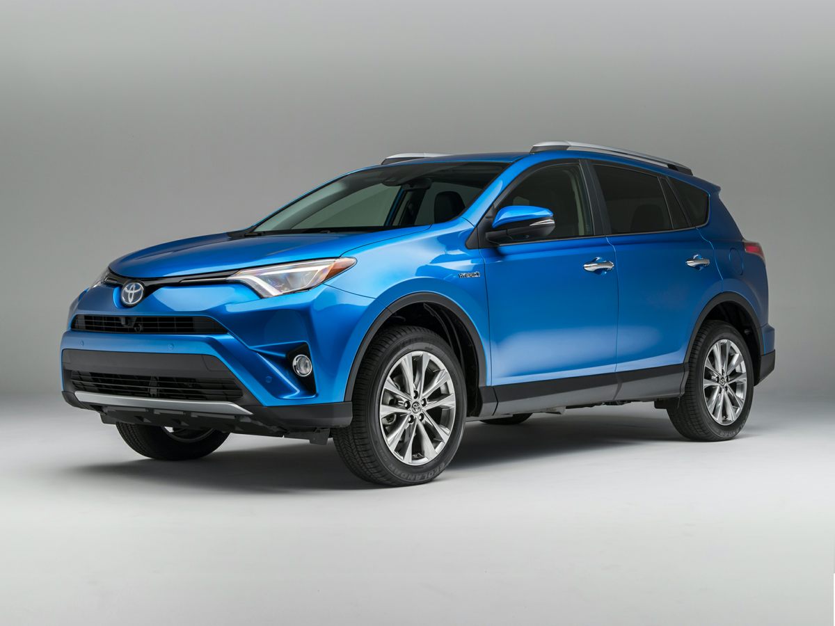 Blue 2018 Toyota RAV4 Hybrid Limited AWD SUV / Crossover All-Wheel Drive Continuously Variable Transmission