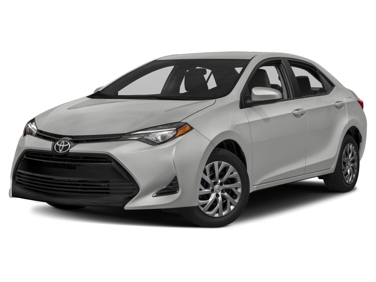 Classic Silver Metallic 2019 Toyota Corolla LE Sedan Front-Wheel Drive Continuously Variable Transmission