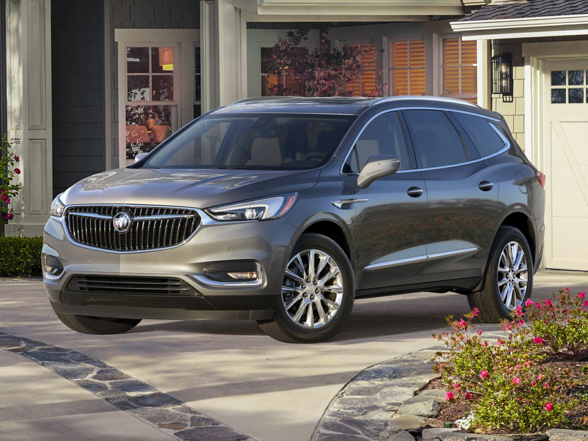 White Frost 2020 Buick Enclave Premium FWD SUV / Crossover Front-Wheel Drive 9-Speed Automatic