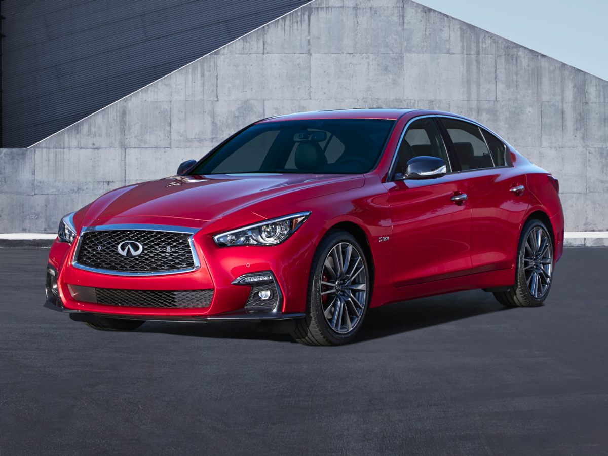 Dynamic Sunstone Red 2023 INFINITI Q50 Red Sport 400 AWD Sedan All-Wheel Drive 7-Speed Automatic Overdrive