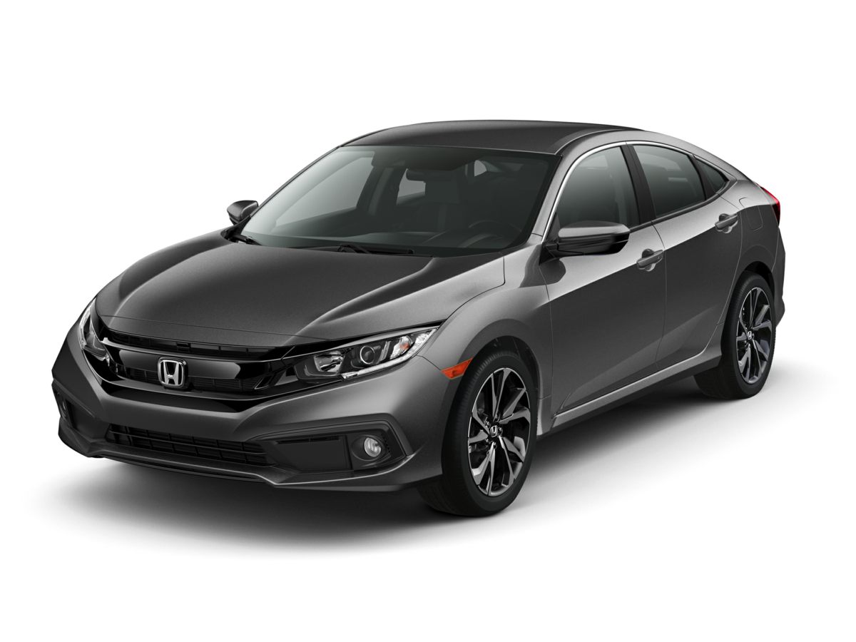 Rallye Red 2020 Honda Civic Sport Sedan FWD Sedan Front-Wheel Drive Continuously Variable Transmission