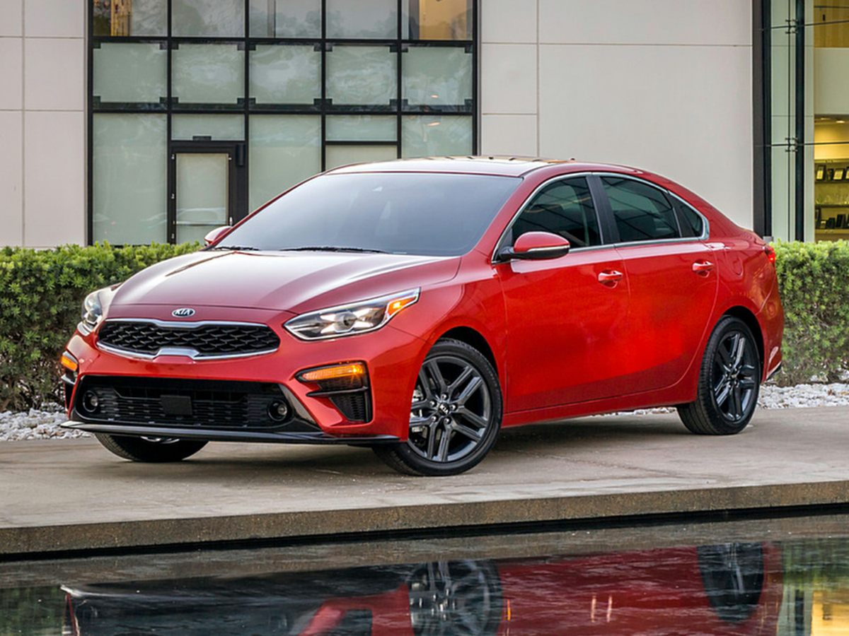 Silky Silver 2021 Kia Forte LXS FWD Sedan Front-Wheel Drive Continuously Variable Transmission