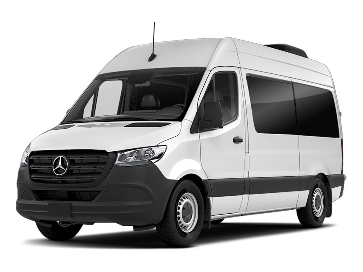 Obsidian Black Metallic 2021 Mercedes-Benz Sprinter 2500 144 High Roof Passenger Van RWD Van 4X2 9-Speed Automatic