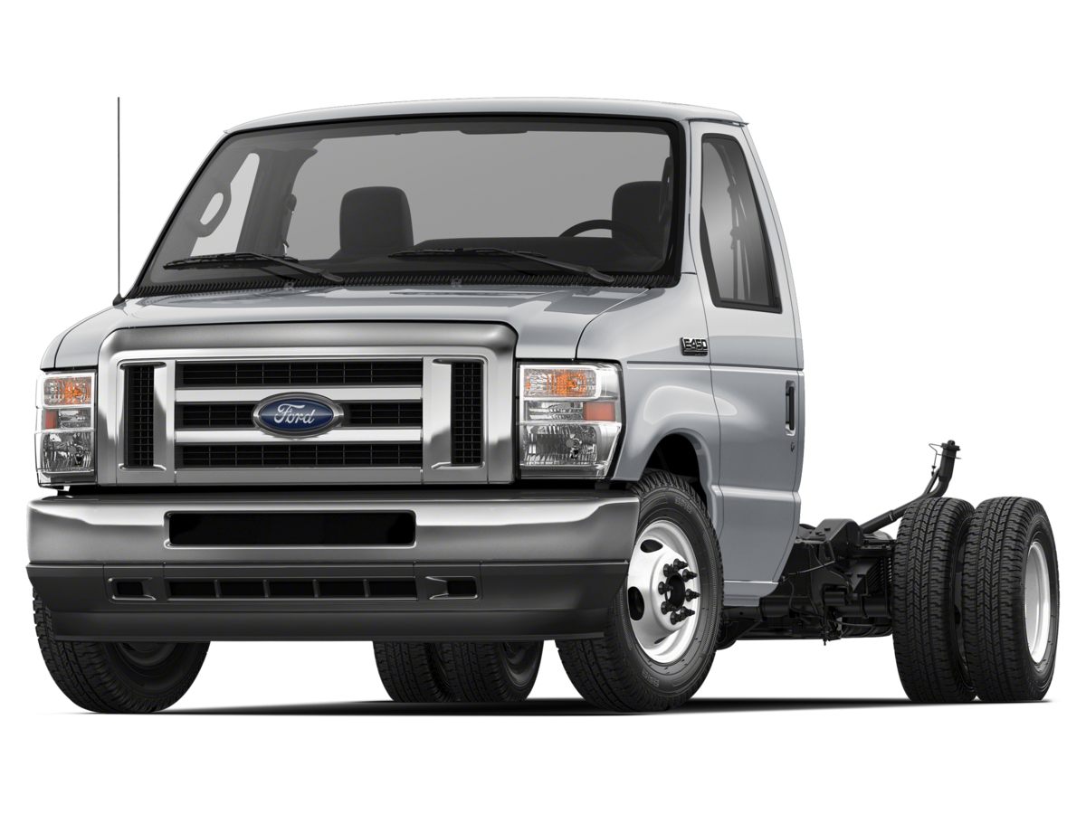 Oxford White 2026 Ford E-Series Chassis E-450 SD Cutaway 158 DRW RWD Pickup Truck Rear-Wheel Drive 6-Speed Automatic Overdrive
