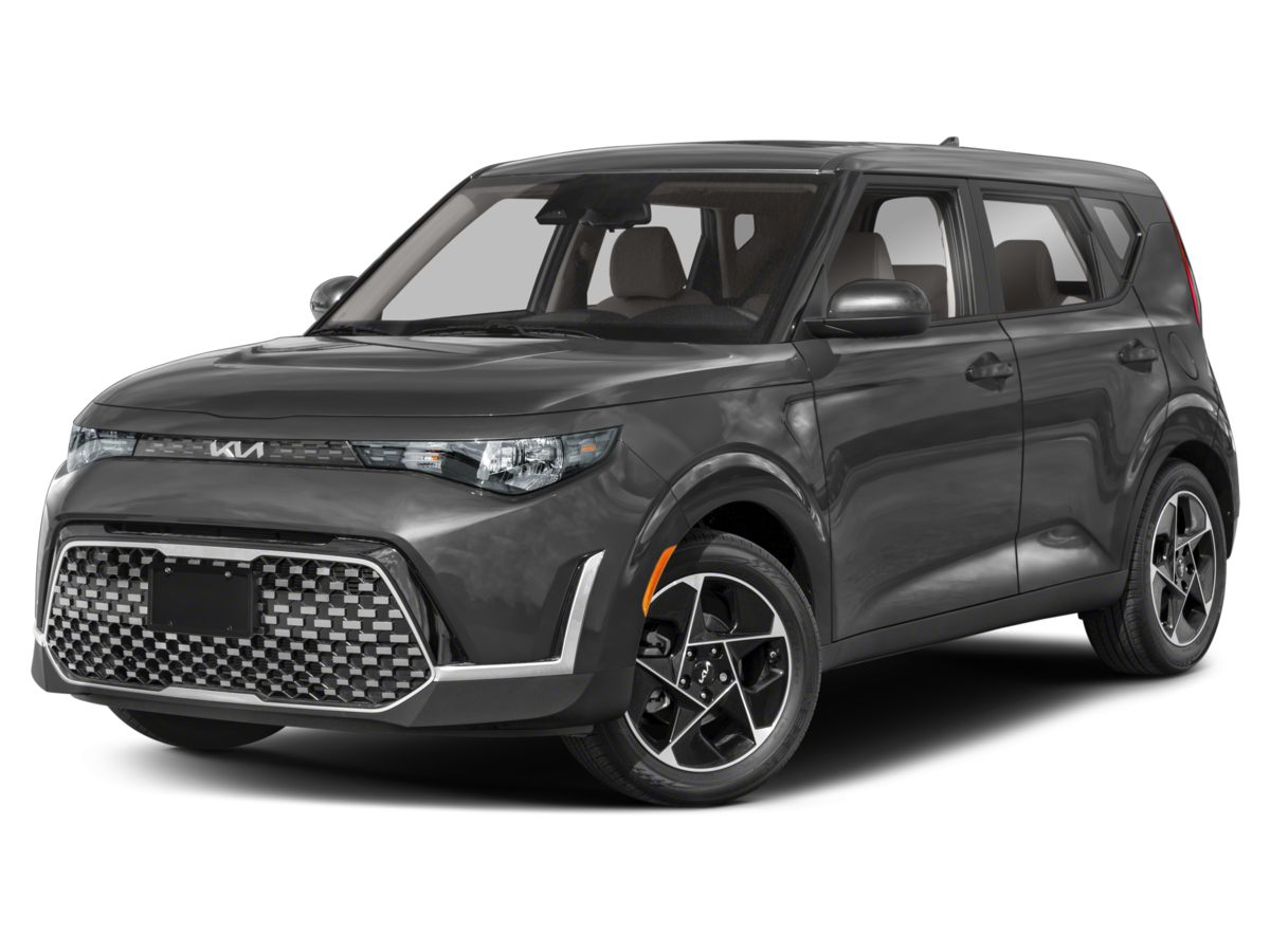 Undercover Green 2023 Kia Soul EX FWD SUV / Crossover Front-Wheel Drive Continuously Variable Transmission
