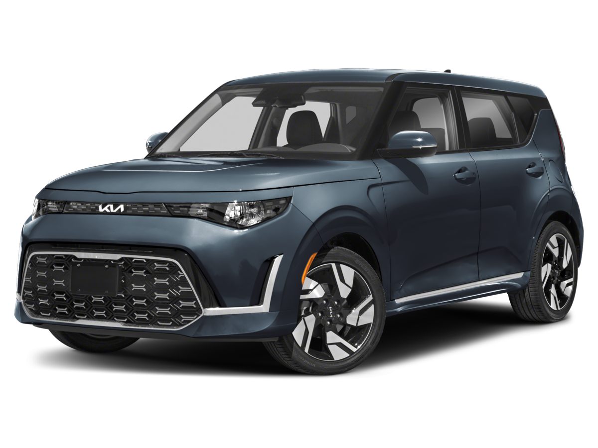 Surf Blue w/Black Roof 2024 Kia Soul GT-Line FWD SUV / Crossover Front-Wheel Drive Continuously Variable Transmission