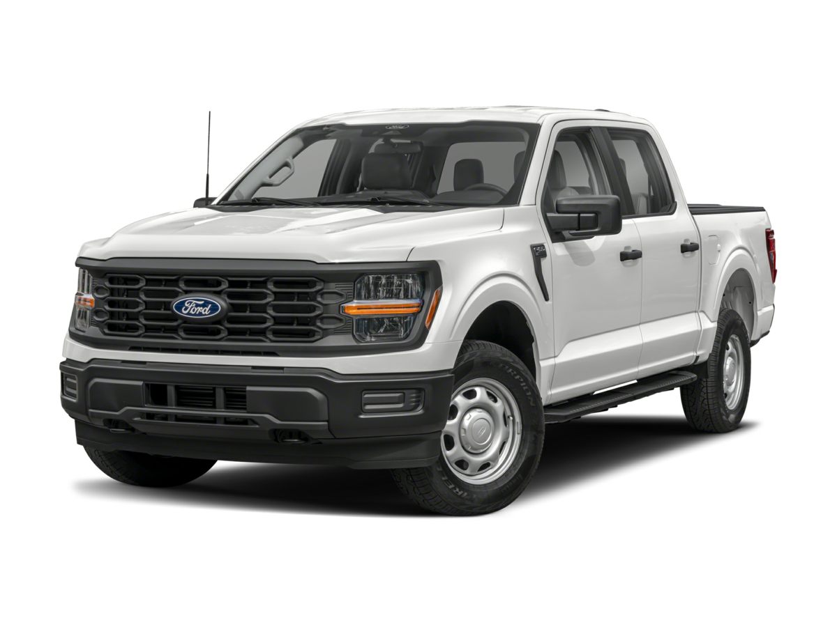 Iconic Silver Metallic 2025 Ford F-150 STX 4dr SuperCrew 4WD Pickup Truck Four-Wheel Drive Automatic