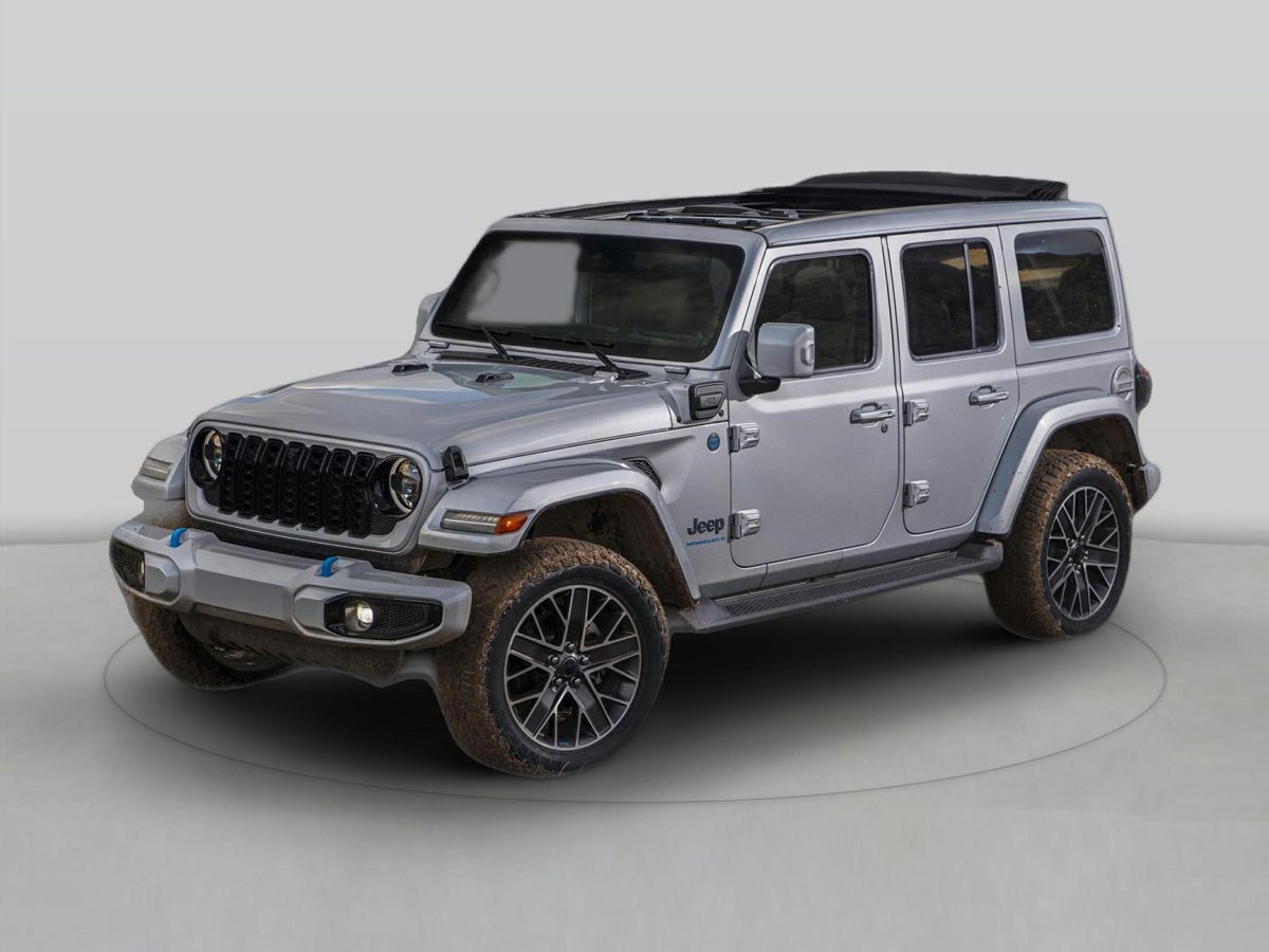 Gray (Granite Crystal Metallic Clearcoat) 2025 Jeep Wrangler 4xe Sahara 4WD SUV / Crossover Four-Wheel Drive 8-Speed Automatic