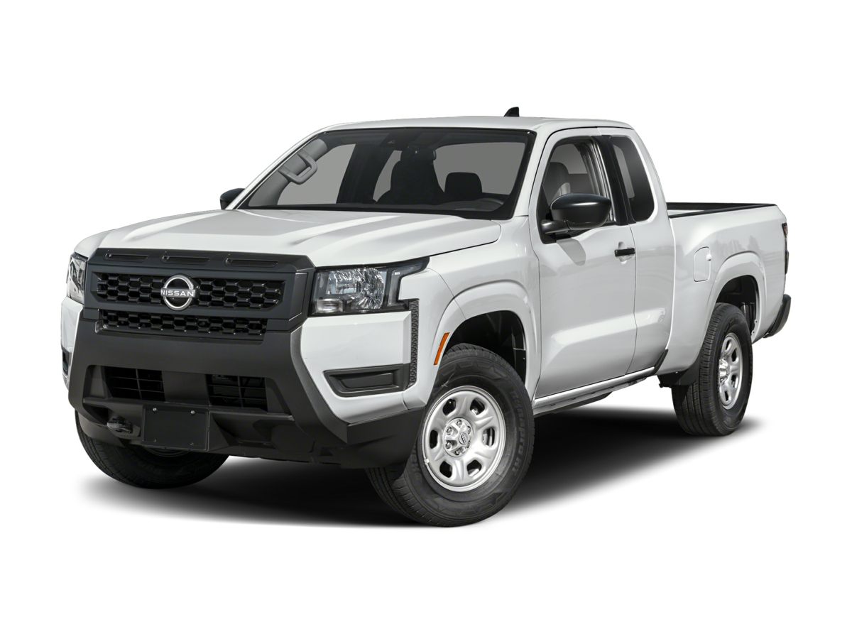 White 2026 Nissan Frontier S Crew Cab 4WD Pickup Truck Four-Wheel Drive 9-Speed Automatic Overdrive