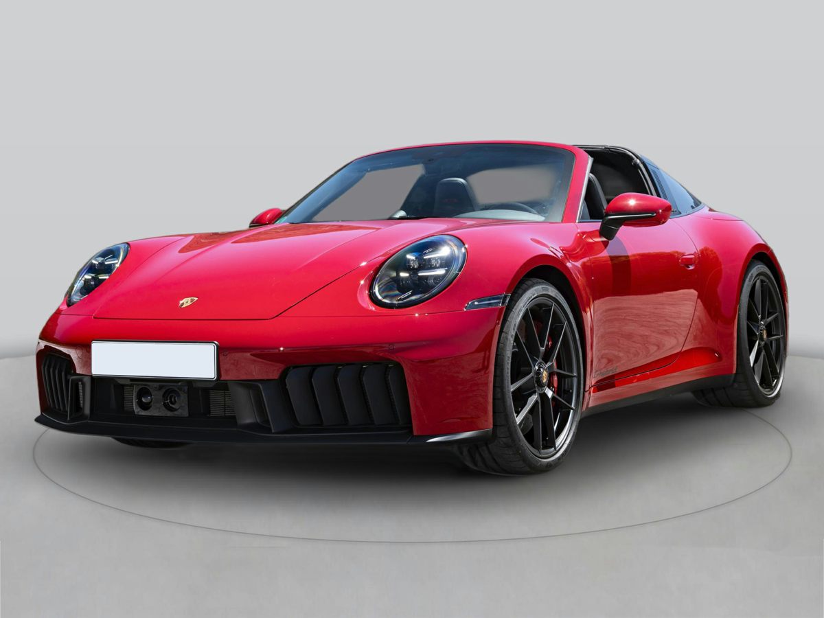 Green 2025 Porsche 911 Targa 4 GTS Cabriolet AWD Convertible All-Wheel Drive 8-Speed Automatic