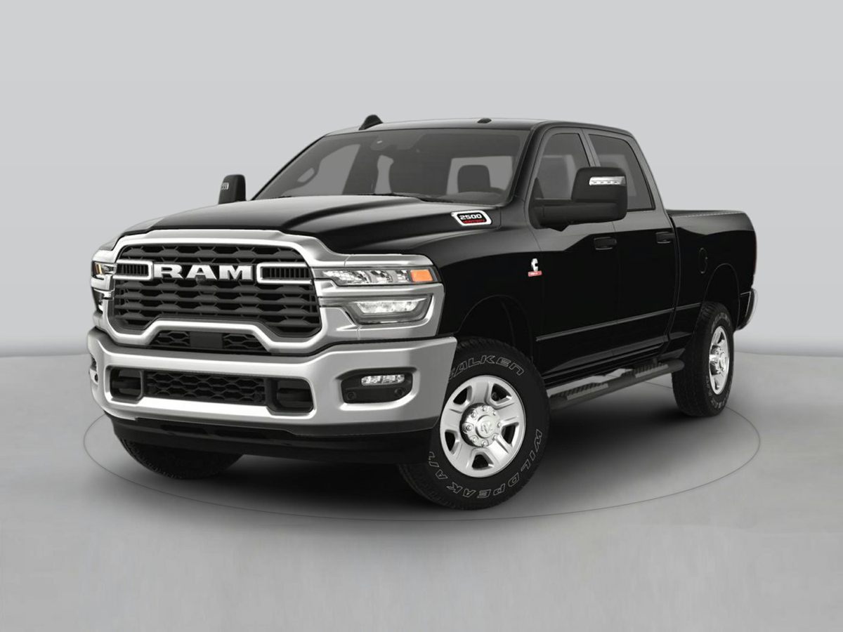 Diamond Black Crystal Pearlcoat 2026 RAM 2500 Tradesman Crew Cab LB 4WD Pickup Truck Four-Wheel Drive 8-Speed Automatic