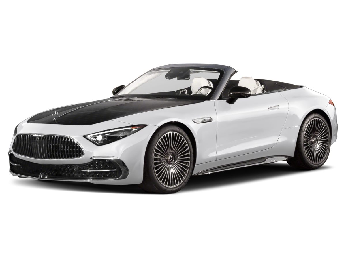 White 2026 Mercedes-Benz SL-Class Mercedes-Maybach SL 680 Monogram Series 4MATIC Convertible All-Wheel Drive 9-Speed Automatic