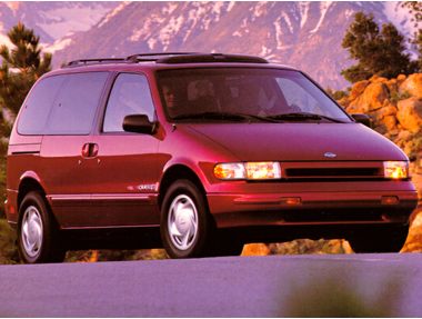 1995 Nissan quest minivan mpg #5