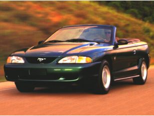 Acura Convertible on 1996 Ford Mustang Base  Std Is Estimated  Convertible Ratings  Prices