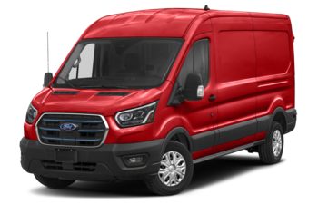 2024 Ford E-Transit-350 Cargo - Race Red
