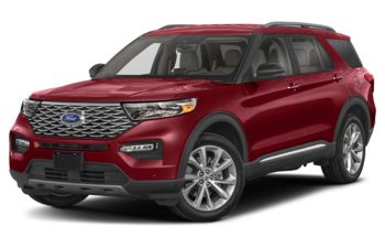 2024 Ford Explorer - Rapid Red Metallic Tinted Clearcoat