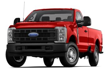 2024 Ford F-350 - Vermillion Red
