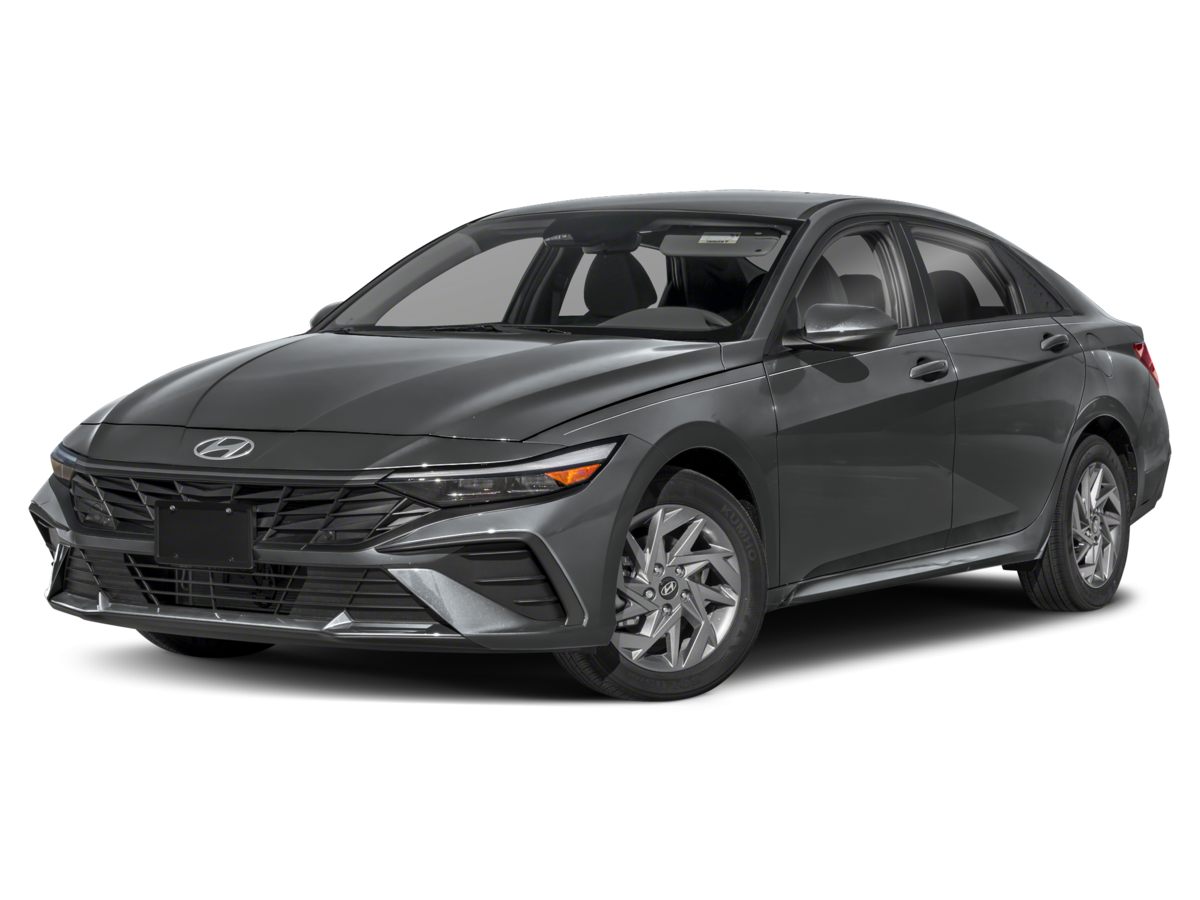 2024 Hyundai Elantra Hybrid Blue 1