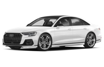 2022 Audi S8 - Glacier White Metallic