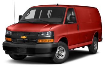 2021 Chevrolet Express 3500 - Red Hot