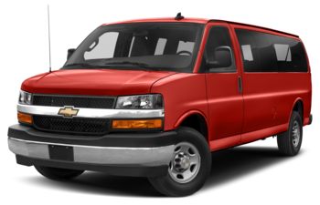 2022 Chevrolet Express 3500 - Red Hot