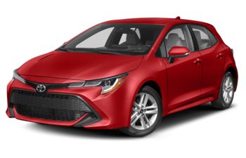 2021 Toyota Corolla Hatchback - Supersonic Red  w/Black Roof
