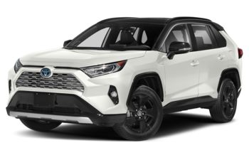 2022 Toyota RAV4 Hybrid - Blizzard Pearl w/Black Roof