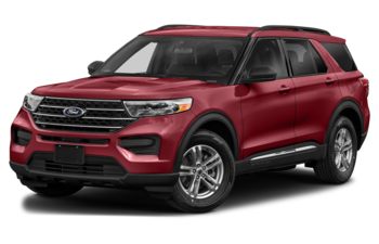 2021 Ford Explorer - Rapid Red Metallic Tinted Clearcoat